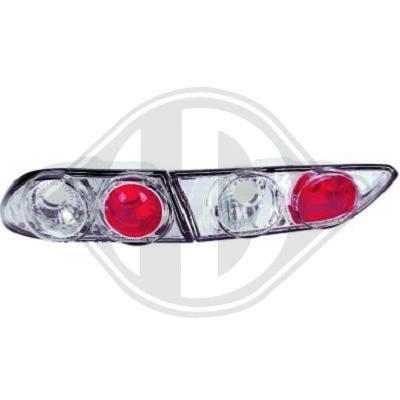 Paire de feux arriere Design Alfa Romeo 156 de 1997 a 2003 Chrome