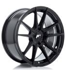 Jante JAPAN RACING JR21 17" x 8" 4x100 4x114,3 ET 20-35 Blank Gloss Black