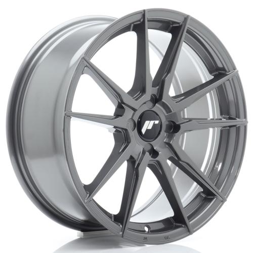 Jante JAPAN RACING JR21 18" x 8" 4x100 4x114,3 ET 20-40 Blank Hyper Gray