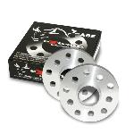 Jeu de 2 Cales 20mm pour Audi A4 type B5 de 1994 a 2000 + bague de centrage