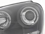 Paire de feux phares Angel Eyes VW Golf 5 1K 03-08 noir