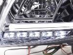 Paire de feux phares Daylight Led DRL Opel Insignia 08-13 chrome