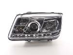 Paire de feux phares Daylight led DRL VW Bora de 1998 a 2005