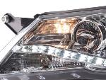 Paire de feux phares Daylight led VW Tiguan 07-11 Chrome