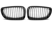 Grilles calandre BMW serie 1 E87/E81/E82/E88 de 2007 a 2013 Noir brillant