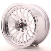 Jante JAPAN RACING JR10 15" x 8" 4x100 4x108 ET 20 Silver Machined Face