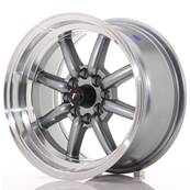 Jante JAPAN RACING JR19 15" x 8" 4x108 4x100 ET 0 Gun metal