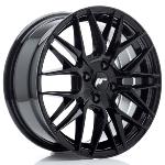 Jante JR Wheels JR28 16x7 ET25 - 4x108 - Noir brillant