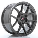 Jante JR Wheels JR30 17x8 ET20-40 5H BLANK Hyper Gray