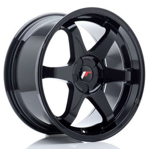 Jante JR Wheels JR31 18x9 ET15-40 - 5 trous sur mesure - Noir brillant