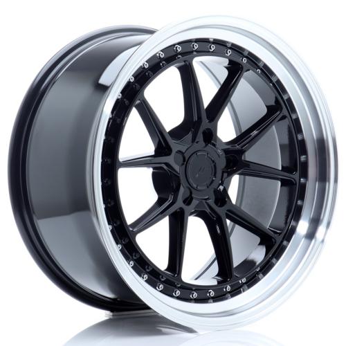 Jante JR Wheels JR39 19x9,5 ET15-35 5H BLANK Glossy Black w/Machined Lip