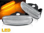 Paire de Clignotant Repetiteur Led Fiat Grande Punto de 05-09 Clair Led Dynamique