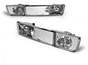 Paire Clignotants + Antibrouillard VW Golf 3 1991 a 1997 chrome