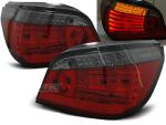 Paire de feux arriere BMW serie 5 E60 Berline 03-07 LED rouge fume