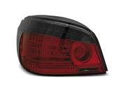 Paire de feux arriere BMW serie 5 E60 Berline 03-07 LED rouge fume