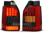 Paire feux VW T5 03-09 LED rouge fume hayon