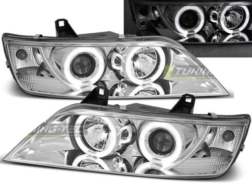 Paire de feux phares BMW Z3 96-02 angel eyes chrome