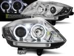 Paire de feux phares BMW Z4 E85/E86 02-08 angel eyes chrome