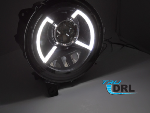 Paire de feux phares Jeep Wrangler 18-23 Full LED DRL