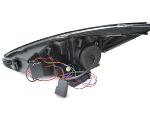 Paire de feux phares Ford Focus 15-18 LED DRL chrome