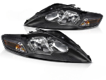 Paire de feux phares Ford Mondeo 11-14 Daylight Noir