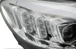 Paire de feux phares Mercedes Classe C W205 14-18 DRL LTI LED Chrome