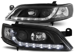 Paire de feux phares Opel Vectra B 99-02 Daylight led noir
