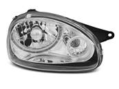 Paire de feux phares Opel Corsa B 93-00 angel eyes chrome