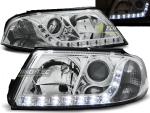 Paire de feux phares VW Passat 3BG 00-05 Daylight led chrome