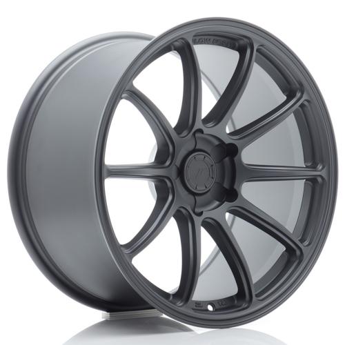 JR Wheels SL04 18x9,5 ET20-35 - 5 trous sur mesure - Matt Gun Metal