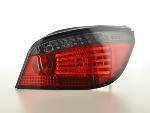 Paire feux arrire BMW Serie 5 E60 Berline 2008 a 2009 Rouge Fume Led