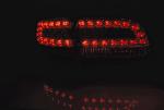 Paire de feux arriere Audi A6 C6 05-08 break LED rouge blanc