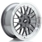 Jante JR Wheels JR23 18x8,5 ET20-48- 5 Trous sur mesure- Hyper Gray w/ Machined Lip