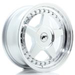 Jante JR Wheels JR6 16x7 ET20-35 - Trous sur mesures - Silver machined face