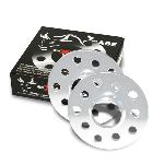 Jeu de 2 Cales 10mm pour Audi A1 type 8X de 2011 a 2015 + bague de centrage