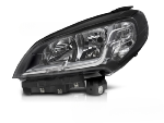 Feu phare Gauche Adaptable Fiat Doblo de 2014 a 2022 Noir Halogene