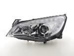 Paire de feux phares Daylight Led Opel Astra J 5 Portes 09-12 Chrome