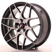 Jante JAPAN RACING JR18 18" x 7,5" Multi Perçage ET 35-40 Machined Face Black