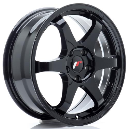 Jante JR Wheels JR31 17x7 ET40 - 4x114,3 - Noir brillant