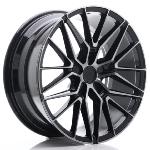 Jante JR Wheels JR38 19x8.5 ET35 Black Brushed Tinted Face