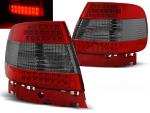 Paire de feux arrière Audi A4 berline 94-00 LED rouge fume