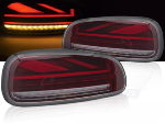 Paire de feux arriere Mini Cooper F54 Clubman de 2015 a 2019 Rouge - FULL Led