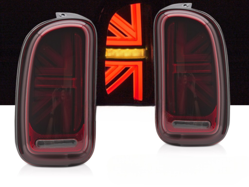 Paire de feux arriere Mini Cooper R55 Clubman de 2007 a 2014 Rouge - FULL Led