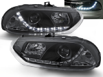 Paire de feux phares Alfa Romeo 156 de 1997 a 2003 Daylight led noir