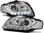 Paire de feux phares Audi A4 B7 04-08 Daylight led chrome