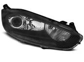 Paire de feux phares Ford Fiesta MK7 13-17 Daylight DRL led noir