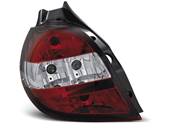 Paire de feux arriere Renault Clio 3 05-09 rouge blanc