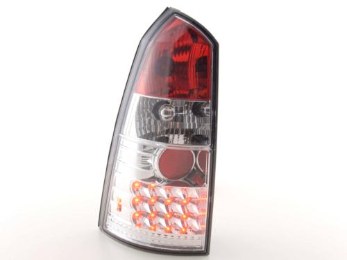 Paire de feux arrière Ford Focus Break 1998 a 2004 Chrome Led