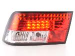 Paire de feux arrière Opel Calibra 1990 a 1998 Rouge Chrome Led