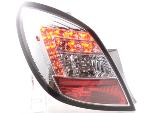 Paire feux arrière Opel Corsa D 5 portes 2006 a 2010 Chrome Led